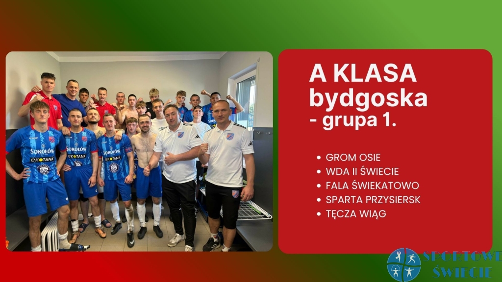 A klasa. Grom Osie samodzielnym liderem, Wda II Świecie już druga