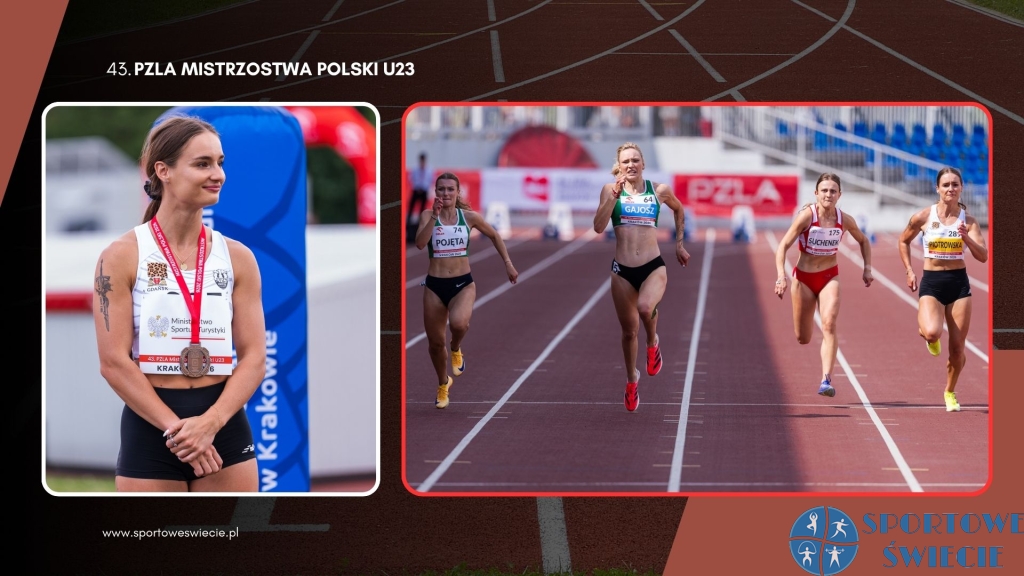 MP U23. Aleksandra Piotrowska wybiegała brąz na 100 m