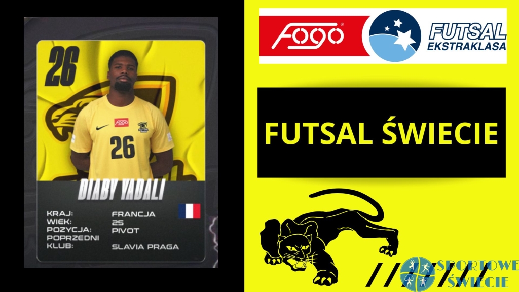Francuz Diaby Yadali nowym pivotem Futsalu Świecie