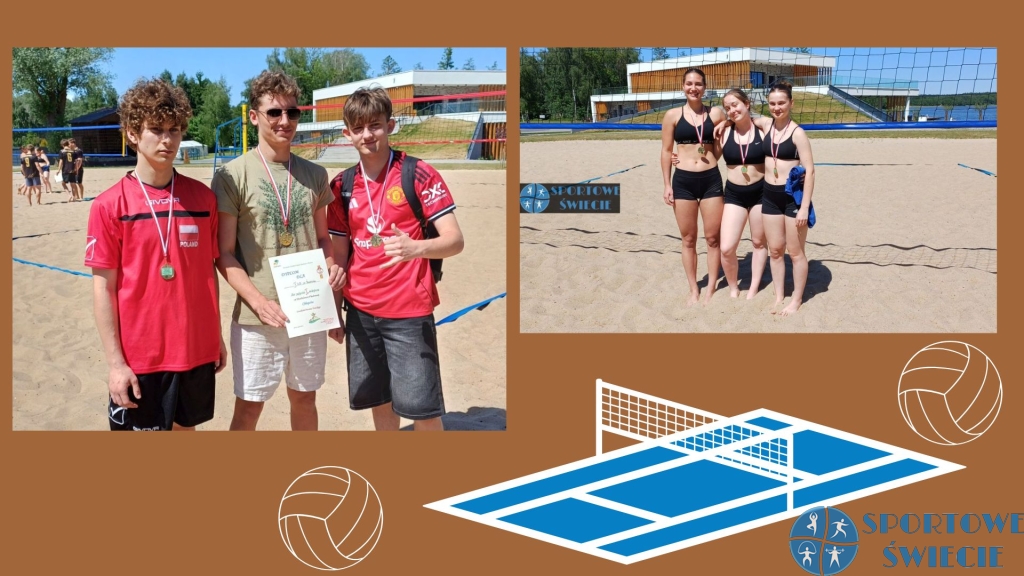 Licealiada na plaży – „Biały” i „Czerwony” obronili mistrzostwa powiatu [ZDJĘCIA]