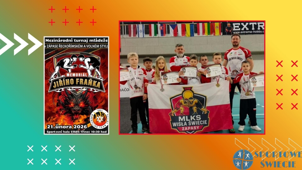 Pięć krążków Wisły Świecie w II Memoriale Jiřího Fraňka w Czechach