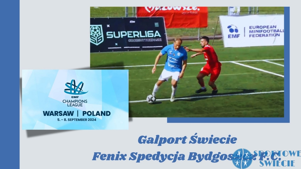 EMF Champions League. Galport stracił victorię w doliczonej minucie