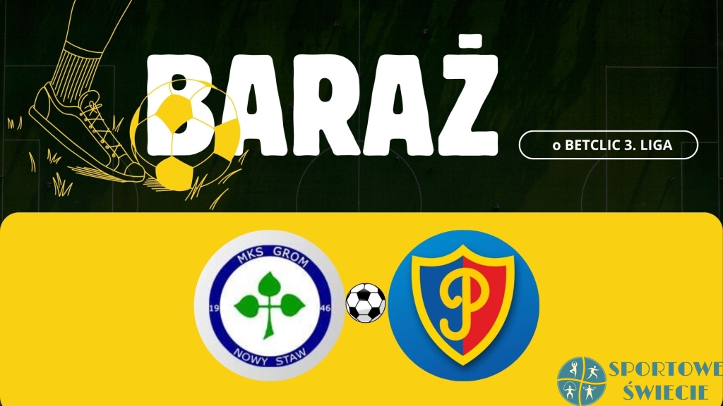 Grom Nowy Staw awansował do Betclic 3. Liga