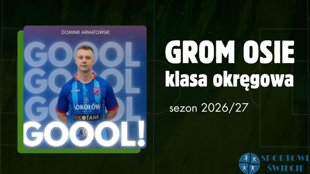 Niedosyt w Osiu po remisie Gromu z Gryfem Sicienko