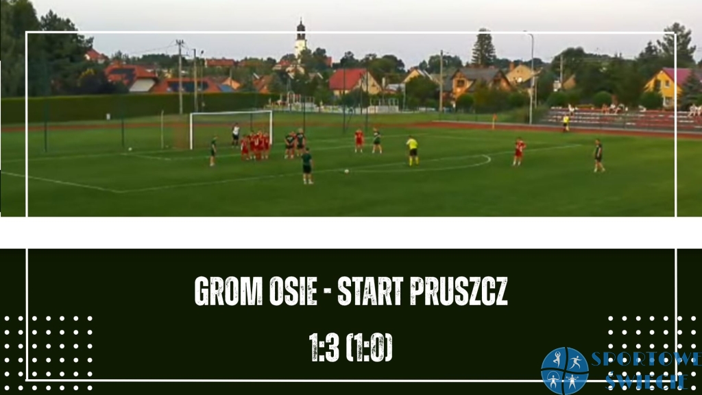 Grom Osie prowadził, ale przegrał sparing ze Startem Pruszcz