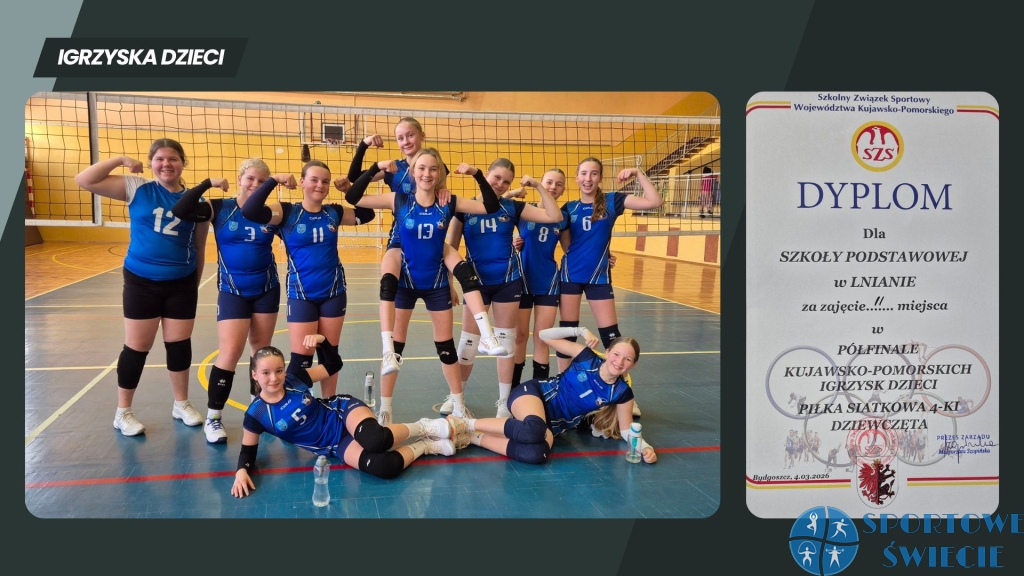 Igrzyska Dzieci. Siatkarki z SP Lniano w finale wojewódzkim