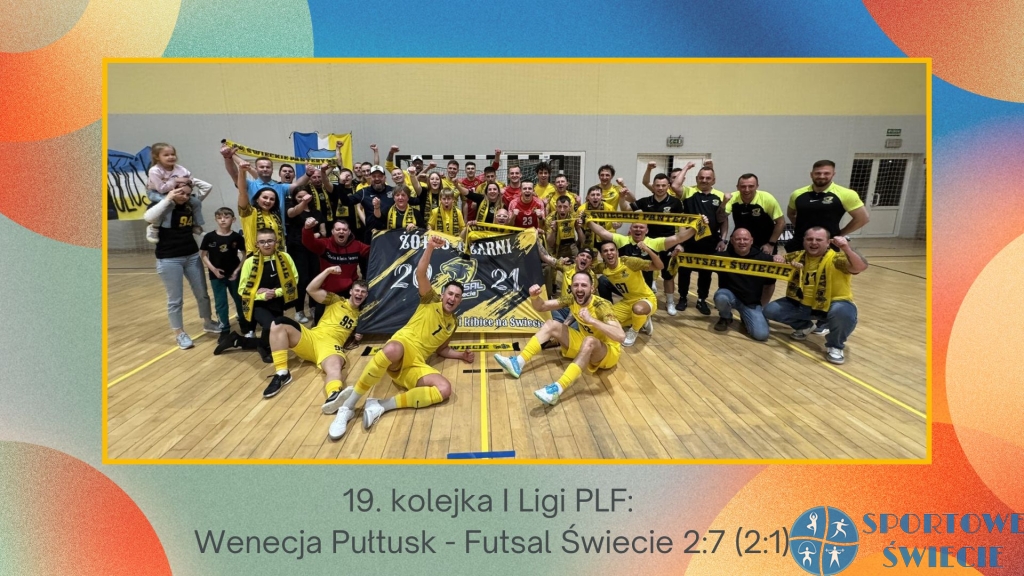 Nokaut po przerwie – Futsal Świecie wygrał w Pułtusku z Wenecją