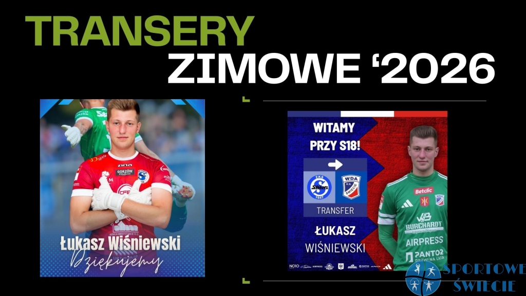 Łukasz Wiśniewski nowym bramkarzem Wdy Świecie