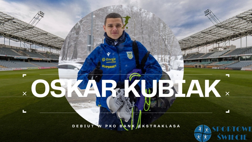 Oskar Kubiak zadebiutował w PKO Bank Ekstraklasa!!!