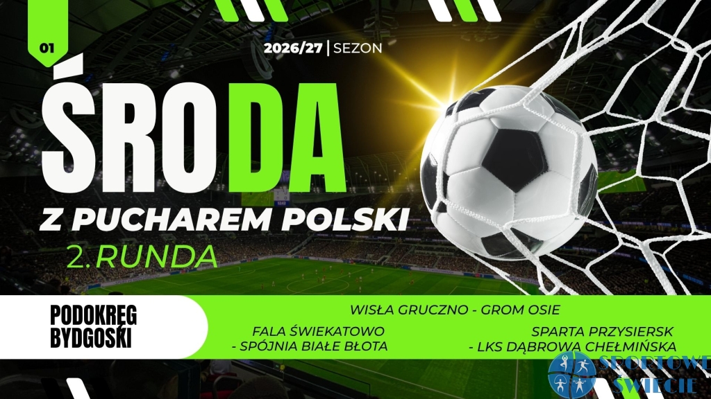 Dziś pucharowa środa – grają w Grucznie, Przysiersku i Świekatowie