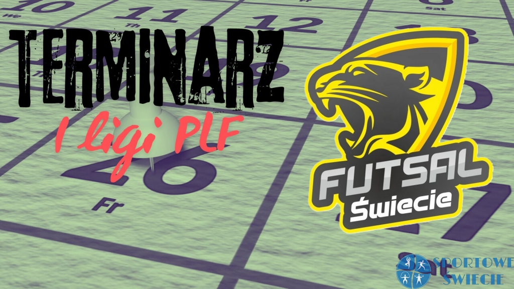 Jest terminarz I ligi PLF. Pantery zaczną sezon u siebie z Futsalem Szczecin