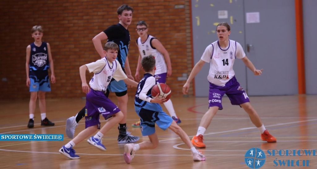 Liga U14. ŚKK Świecie także w rewanżu ograł Junaka Włocławek