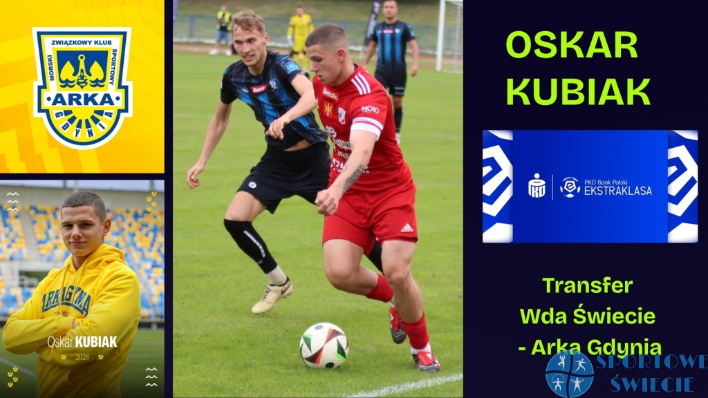 Oskar Kubiak zagra w ekstraklasie!!! Podpisał kontrakt z Arką Gdynia