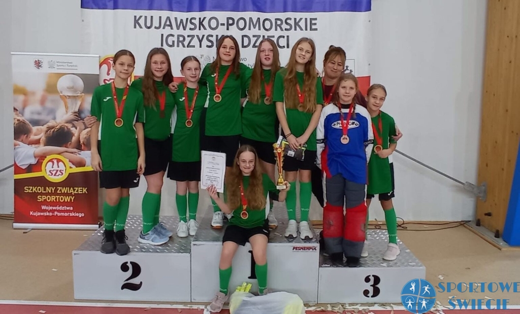 Igrzyska Dzieci. Dziewczęta z SP Pruszcz zdobyły brąz w unihokeju