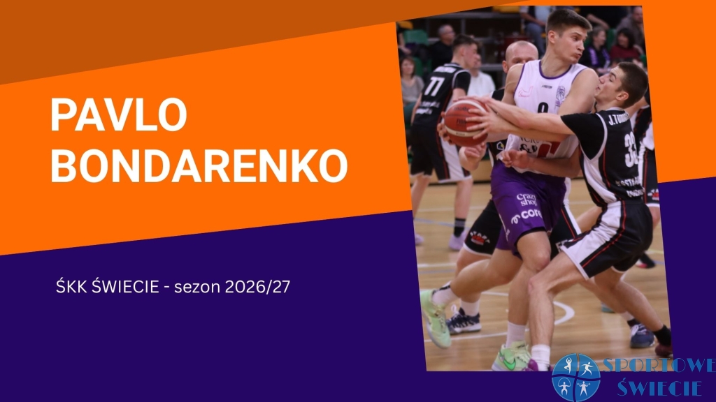 Pavlo Bondarenko dalej koszykarzem ŚKK Świecie