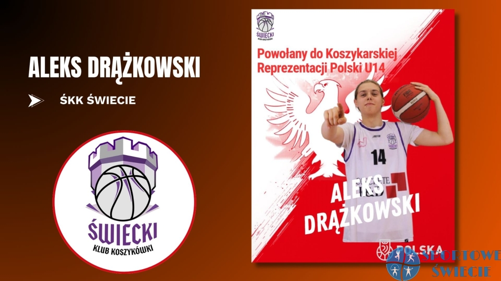 Aleks Drążkowski z ŚKK Świecie powołany do reprezentacji Polski U14!!!