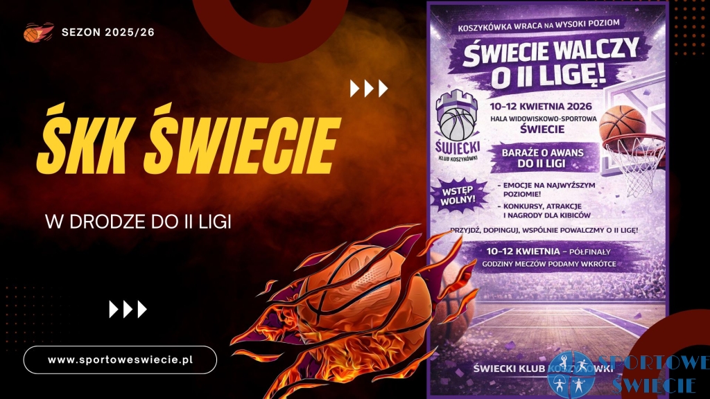 ŚKK Świecie zorganizuje turniej półfinałowy o II ligę