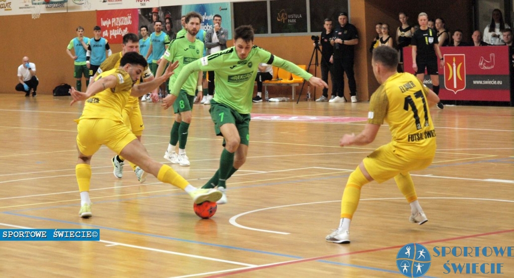 Futsal Świecie przegrał rewanż z Rekordem Bielsko-Biała [ZDJĘCIA]