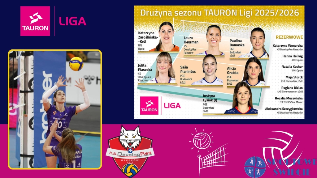Tauron Liga. Katarzyna Wenerska w drużynie gwiazd sezonu 2025/26
