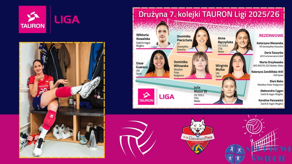 Katarzyna Wenerska z podwójnym wyróżnieniem w 7. kolejce Tauron Ligi