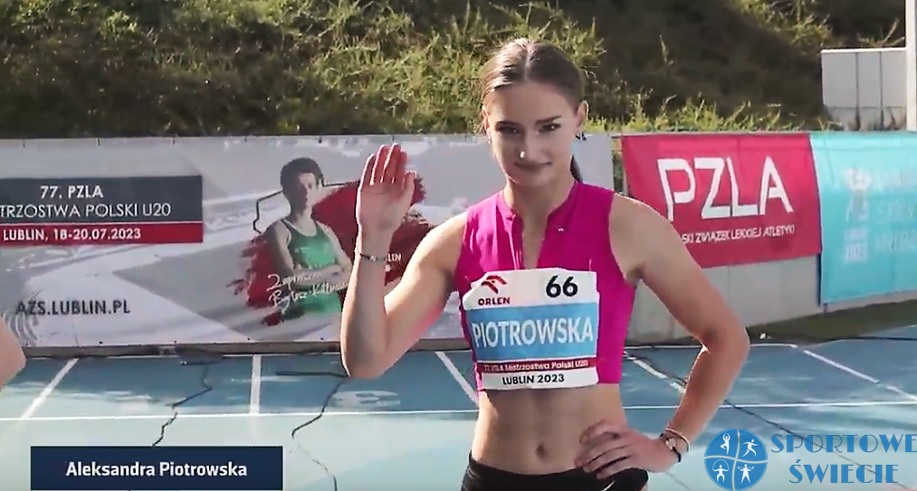 Aleksandra Piotrowska mistrzynią Polski juniorek w biegu na 100 m