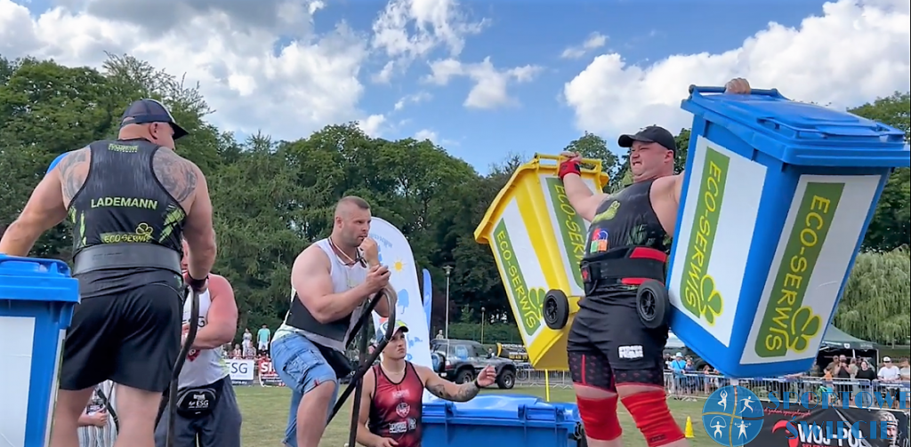 Oskar Ziółkowski wygrał Strongman Super Series w Trzebiatowie