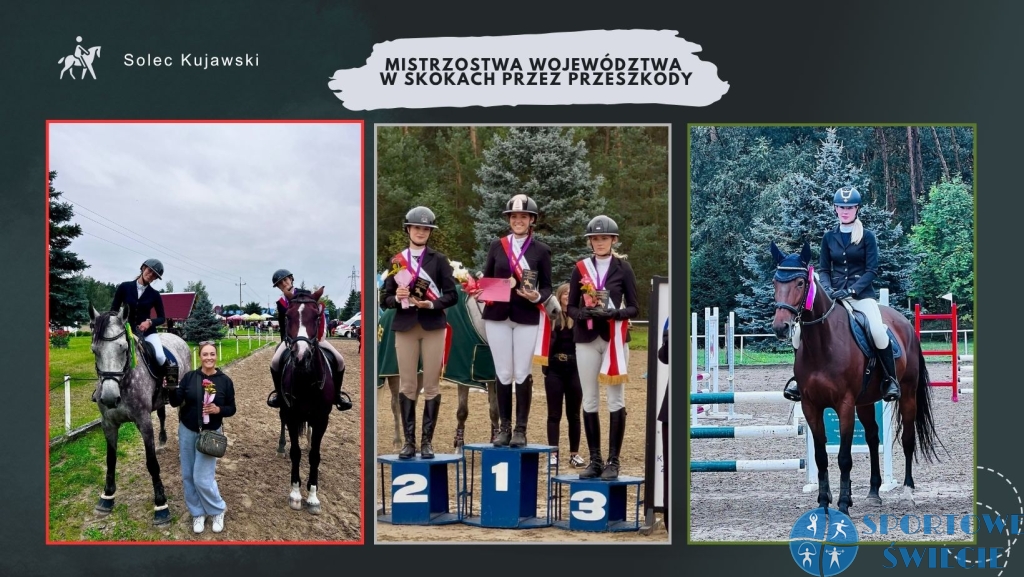 Klaudia Jarecka i Gaucho S wyskakali wicemistrzostwo województwa