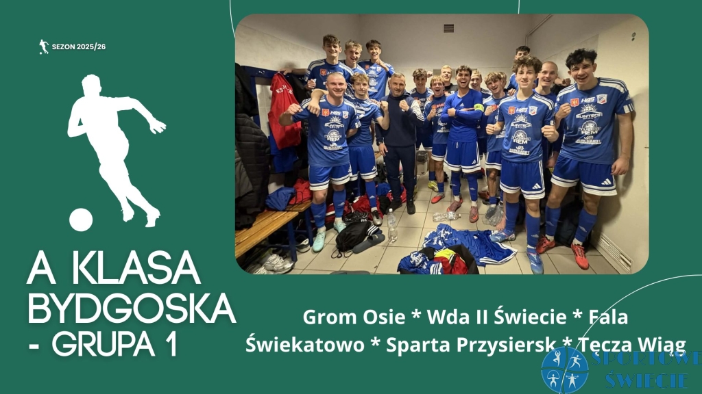 A klasa. Lider i wicelider zgubili punkty. Rezerwy Wdy Świecie coraz bliżej nich