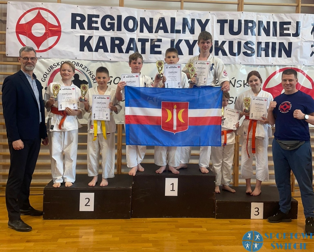 Srebrny turniej karateków ze Świecia w Golubiu-Dobrzyniu