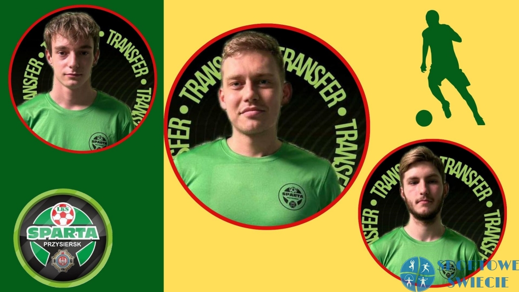 Maciej Góra piłkarzem Sparty Przysiersk. Są też dwa transfery z Grudziądza