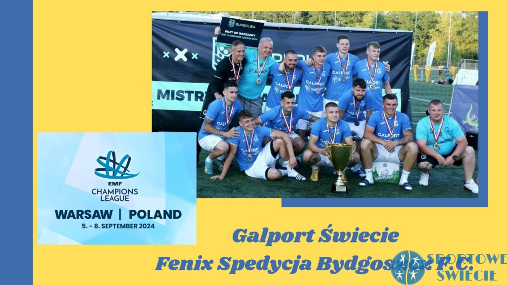 EMF Liga Mistrzów. Galport Świecie poznał grupowych rywali