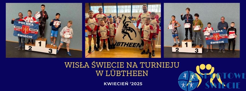 Andrzej Stepanienko z Wisły Świecie na podium w turnieju w Lübtheen