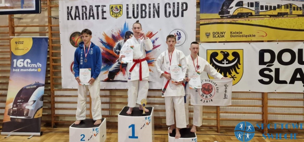Komplet medali Mateusza Ostrowskiego w Lubin Cup