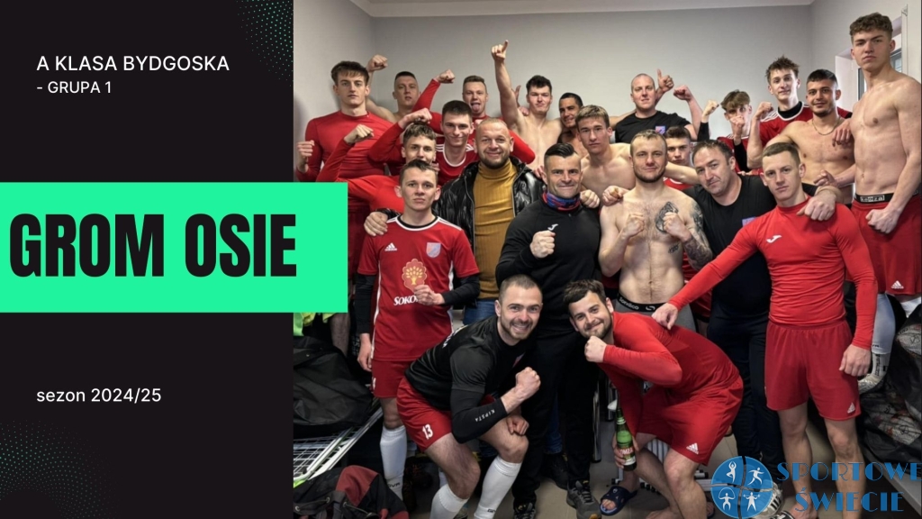 Grom Osie wygrał z Victorią Niemcz-Osielsko. Powrót „Armaty”