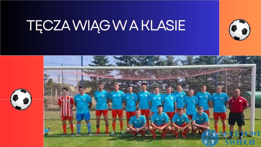 Tęcza Wiąg przypieczętowała awans do A klasy walkowerem