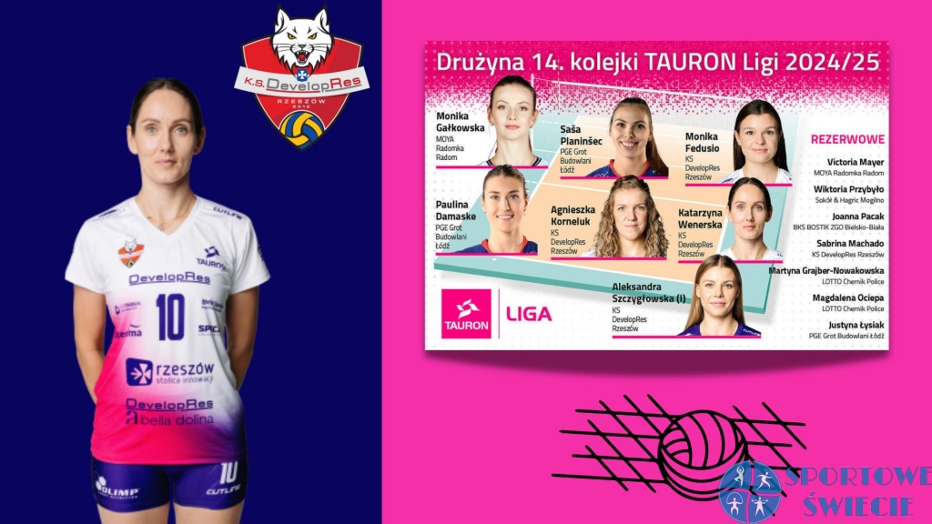 Katarzyna Wenerska ósmy raz w „drużynie kolejki Tauron Ligi”