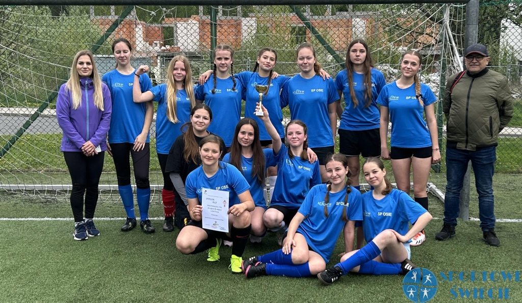 IMS. Dziewczyny z SP Osie najlepiej grają w piłkę nożną w powiecie