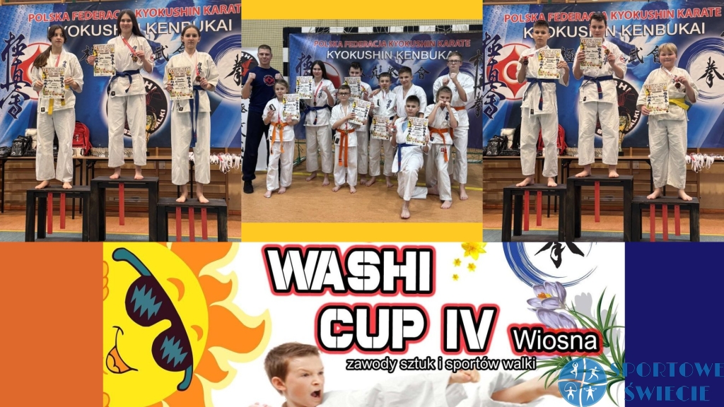 Sześć medali karateków ze Świecia w Washi Cup IV w Złocieńcu