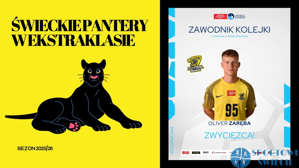 Oliver Zaręba zawodnikiem 11. kolejki Fogo Futsal Ekstraklasy