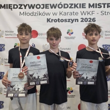 Pięć medali młodzików Yamabushi w Krotoszynie