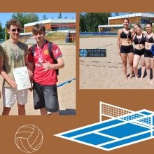 Licealiada na plaży – „Biały” i „Czerwony” obronili mistrzostwa powiatu [ZDJĘCIA]