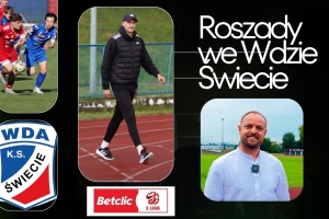 Krzysztof Urtnowski nie jest już trenerem Wdy Świecie