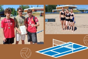 Licealiada na plaży – „Biały” i „Czerwony” obronili mistrzostwa powiatu [ZDJĘCIA]
