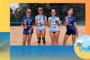 Turniej siatkówki plażowej w Tucholi. Jokerki najlepsze