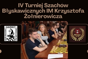 Damian Śliwicki najlepszy w turnieju szachów błyskawicznych w Dworzysku