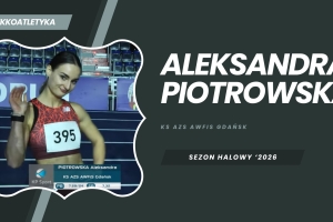 Aleksandra Piotrowska druga na 60 m w memoriale Grzegorza Duneckiego