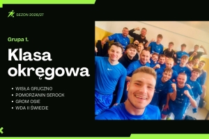 Dąbrowa Chełmińska zdobyta. Pierwsza wygrana Wisły Gruczno w delegacji