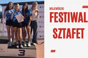 Wojewódzki Festiwal Sztafet – cztery medale młodzieży z powiatu świeckiego